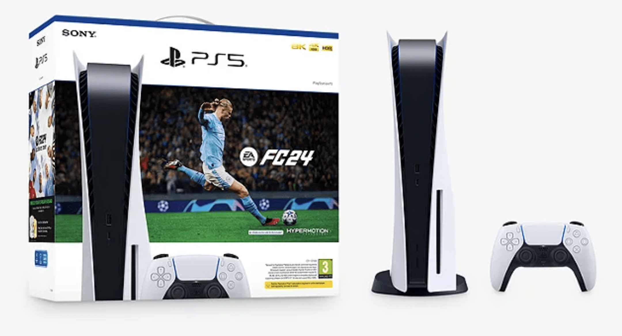 PlayStation 5 825GB Bluray + FC 24 Download